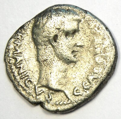 Gaius Caligula AR Drachm Cappadocia Caesarea Silver Coin 37 41 AD Good Fine $707.75