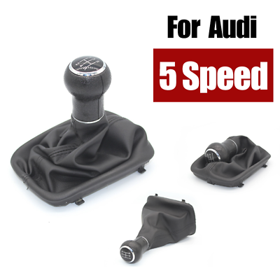 5 Speed Car Gear Shift Knob Gaiter Boot For Audi A6 C5 A4 B5 A8 D2 1998 2001 $29.50