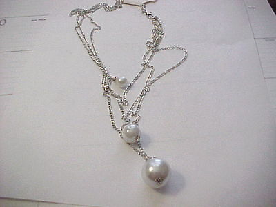 #ad Lovely double pearl necklace $5.99