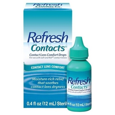 #ad Refresh Contacts Contact Lens Comfort 0.4 fl oz $8.45