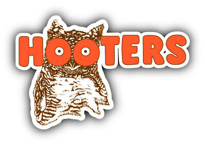 #ad Hooters Restaurant Retro Sticker Vinyl Decal 10 Sizes with TRACKING $9.99