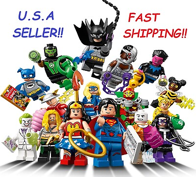 #ad LEGO DC Super Heroes Series Minifigures 71026 Mini Figure Batman Joker Bat Mite $39.99