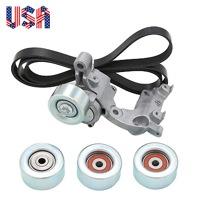 #ad Belt Tensioner Pulley Kit Fit for Toyota Tacoma FJ Cruiser 4Runner Tundra 4.0L $98.70