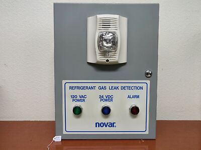 #ad Novar Refrigerant Gas Leak Detection Panel w Honeywell P2WK P New $574.97