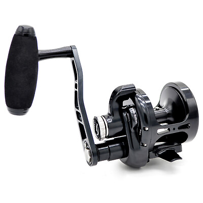 #ad CAMEKOON Trolling Reel 4.9:1 Conventional Lever Drag Fishing 4.6inch Long Handle $129.00