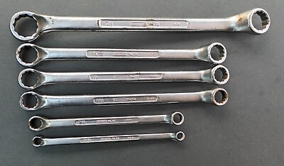 6X Gedore No13 Off Set Ring Spanners 7 8 to 5 16 Various Sizes See Description. GBP 10.99