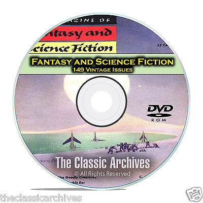 #ad Fantasy amp; Science Fiction 149 Vintage Pulp Magazine Golden Age SCI FI DVD C65 $7.99