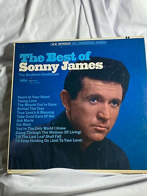 #ad Sonny James Vinyl LP The Best of Sonny James the Southren Gentleman $7.76