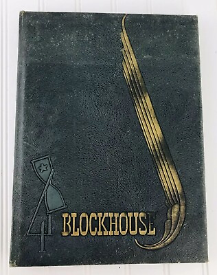 #ad The Blockhouse 1941 University of Toledo Yearbook Vintage Extras $27.97