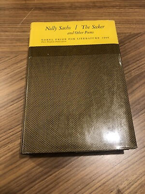 #ad “The Seeker” By Nelly Sachs. First Printing. $49.00