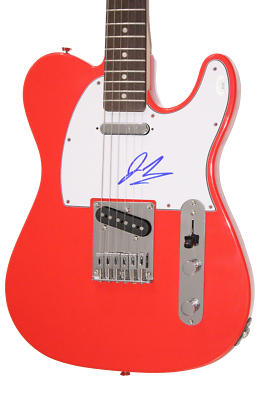 #ad John Rzeznik Goo Goo Dolls Signed Autograph Red Fender Telecaster Guitar JSA COA $1499.95