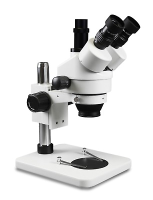 #ad Vision 3.5X 90X Simul Focal Trinocular Zoom Stereo Microscope with Pillar stand $372.30
