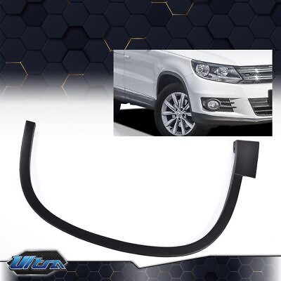 #ad Fit For 12 17 Volkswagen Tiguan Front Right Textured Plastic Fender Flares $37.87