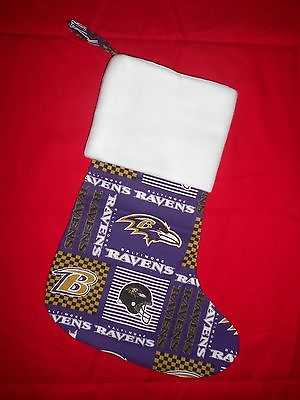 Baltimore Ravens Christmas Stocking $19.95