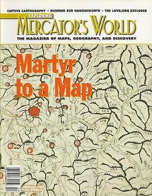 #ad MERCATOR#x27;S WORLD Antique Map Magazine Korean Cartography Captain Cook Civil War $14.99