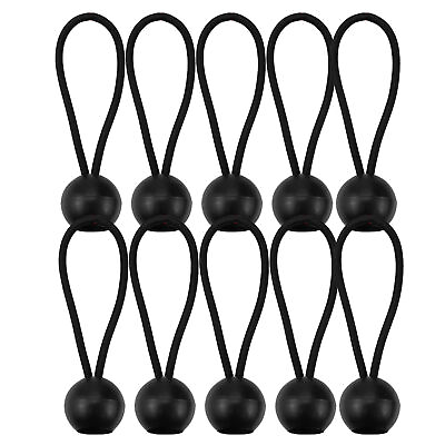 #ad 10* Ball Bungee Cords Elastic Strong Ball Bungee Cords Tent fixed ball rope $9.18