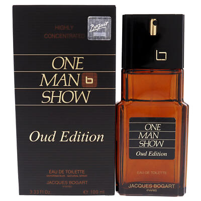 #ad Jacques Bogart One Man Show Oud Edition 3.33 fl.oz Men#x27;s Eau de Toilette Spray $20.06