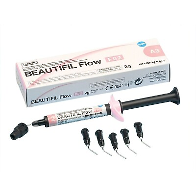 Shofu Beautifil Flow 2gm FO2 Dental Fluoride Flowable Composite All Shades $43.69