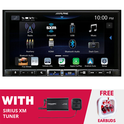 Alpine ILX 507 7quot; Multimedia Receiver w CarPlay Android Auto amp; SiriusXM Tuner $649.95