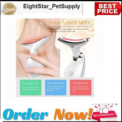 3 in 1 Portable Face MassagerNeck Face Beauty Device Skin Care Facial Massager $25.23