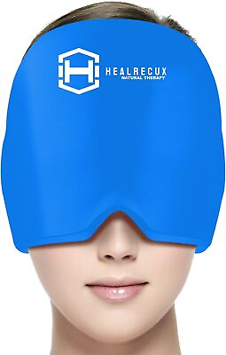 Migraine Relief Cap Upgraded Odorless Gel Migraine Ice Head Wrap Cold amp; Hot The $9.99