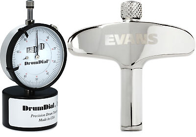 #ad DrumDial Drum Tuner Evans Magnetic Head Drum Key Value Bundle $73.93