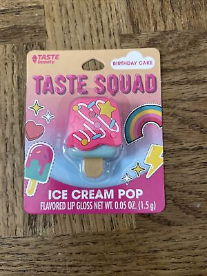 #ad Taste Squad Ice Cream Pop Flavored Lip Gloss $13.88