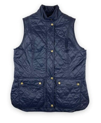 #ad Barbour Forest Polarquilt Gilet Quilted Vest Women’s Size M $55.00