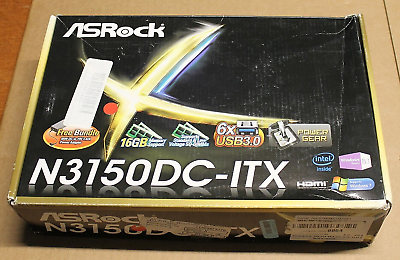 #ad ASRock N3150DC ITX Intel Quad Core Processor N3150 Mini ITX Motherboard amp; CPU $99.99