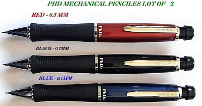 #ad Paper Mate PhD Mechanical Pencil 0.5 mm Red Blue 0.7mm Black 0.7 Japan 3.. $25.00