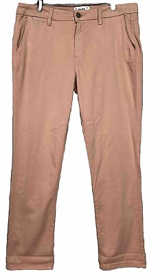 #ad Paige Rianne Slash Pocket Chino Pants Delicate Rose Women’s New Size 30 $49.99
