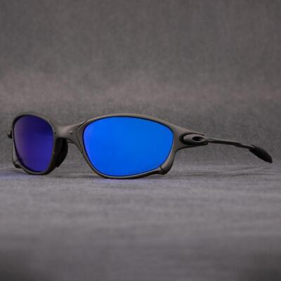 #ad X metal Juliet Cyclops Sunglasses Ruby Polarized Lenses Titanium Goggles Uv400 $15.79