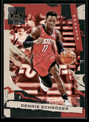 #ad 2021 22 Panini Court Kings Dennis Schroder BASE CARD Houston Rockets #61 $1.99