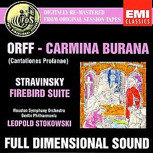 #ad Orff: Carmina Burana Stravinsky: Firebird Suite Audio CD Carl Orff; Igor St $14.87