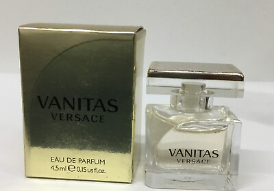 VERSACE VANITAS Women Perfume 4.5ml 0.15oz Splash MINI TRAVEL $16.10
