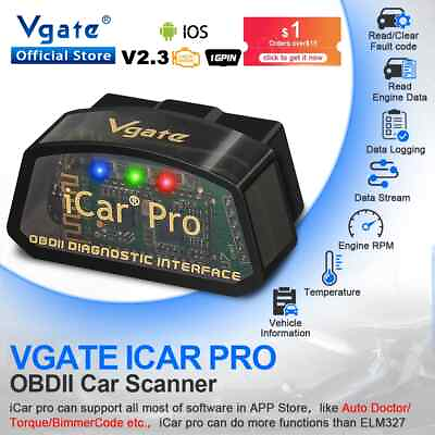 Car Auto diagnostic Scanner WIFI Bluetooth 4.0 Scan Tool $40.64