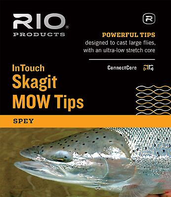 #ad RIO Fly Fishing InTouch Skagit MOW Extra Heavy Tip 7.5#x27; T 17 2.5#x27; Float Fis... $31.65
