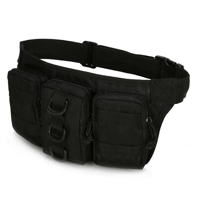 #ad Outdoor Tactical Utility Waist Pack Pouch Military Camping Hiking Waist Pack $29.88