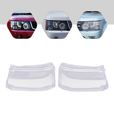 Fit For 10 13 Headlight Headlamp Lens Cover Housing Land Rover Range Rover Sport $72.20