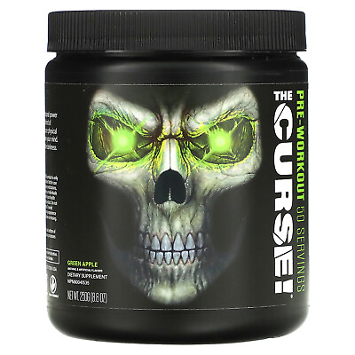 #ad #ad The Curse Pre Workout Green Apple 8.8 oz 250 g $28.49