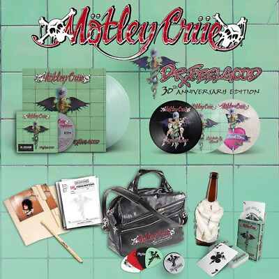 #ad Motley Crue Dr. Feelgood 30th Anniversary New Vinyl LP Boxed Set $151.46