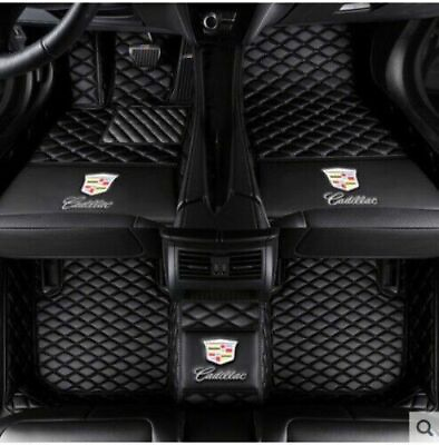 For Cadillac Models Car Floor Mats Waterproof Front Rear Carpets Rugs Auto Mats #ad $94.04