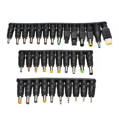 #ad 34Pcs Universal Power Charger Supply Adapter Plug Connector for Notebook Laptop $9.59
