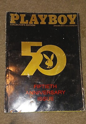#ad Playboy Magazine 50th Anniversary Issue Collector#x27;s Edition $12.00