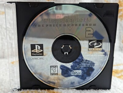 Wing Commander IV Game Disc 2 Sony PlayStation 1 PS1 PSOne 2 Works Authentic $11.99