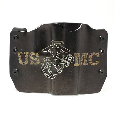 1911 Beretta Bersa Browning USMC dark OWB Kydex Gun Holsters $39.99