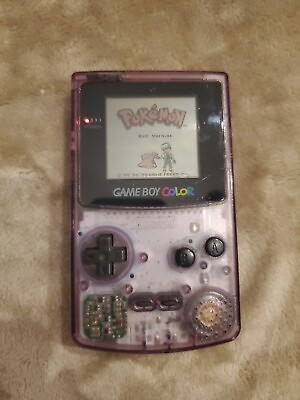 Nintendo Game Boy Color Handheld System Atomic Purple $69.00