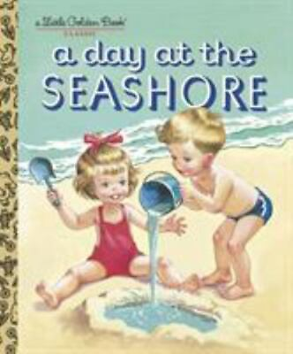 #ad A Day at the Seashore Little Golden Book $4.52