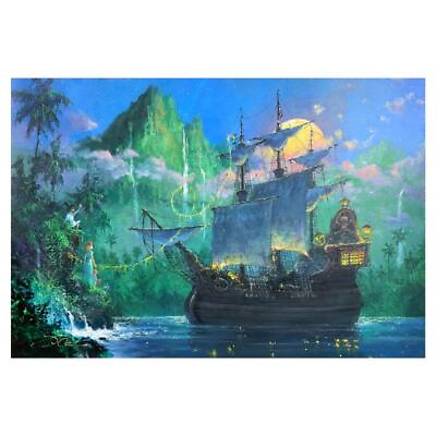 #ad James Coleman quot;Pan on Boardquot; Signed Disney Fine Art Limited Edition $1200.00