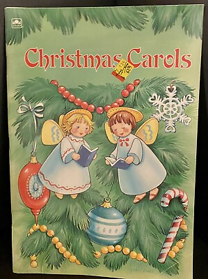 #ad christmas carols golden book $19.99